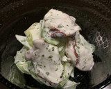 タコとセロリのバジルマヨ和え作り方5写真