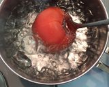 離乳食後期〜トマトの下ごしらえ〜作り方2写真