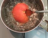 離乳食後期〜トマトの下ごしらえ〜作り方3写真