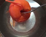 離乳食後期〜トマトの下ごしらえ〜作り方4写真