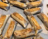 春巻きの皮とキットカットでヘルシーパイ☆作り方6写真