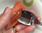 離乳食後期〜トマトの下ごしらえ〜作り方5写真