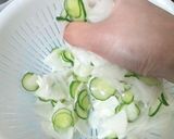 大根と胡瓜の鰹ゆかり和え♪作り方5写真