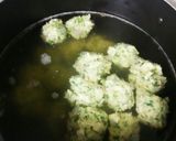 鳥むね肉団子の実だくさんお汁作り方4写真