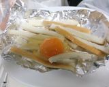 パンの耳と卵のトースト作り方1写真