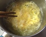 白菜トロトロスープ作り方4写真