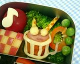キャラ弁☆音楽会に楽器いろいろ♪作り方3写真