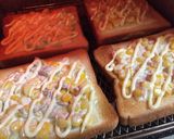 簡単☆３度焼き♬ツナマヨコーントースト♡作り方4写真