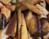 なすとさつま揚げの梅肉ソース作り方4写真