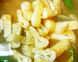 甘獅子唐と玉ねぎと油揚げの味噌汁作り方5写真