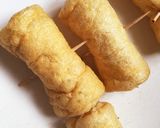 油揚げのウインナーロール揚げ作り方4写真