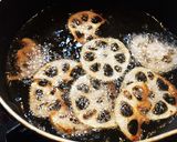 五香塩で蓮根チップス作り方4写真