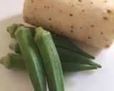 簡単☆長芋とオクラの昆布酢和え作り方2写真