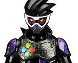 仮面ライダーエグゼイド　ゲンム　黒キャラ作り方1写真