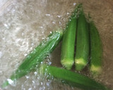 簡単☆長芋とオクラの昆布酢和え作り方5写真