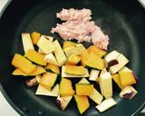 あともう一品！南瓜のクリーム煮☆塩昆布で作り方3写真
