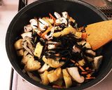 [常備菜]優しい味の具沢山なひじきの煮物作り方5写真