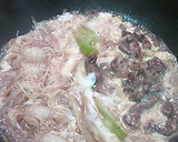 すき焼き風卵とじ煮作り方4写真