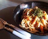 ズボラ女子必見★即席☆簡単和風パスタ作り方8写真