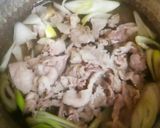 簡単！豚こま切れ肉deがっつり肉うどん♪作り方5写真