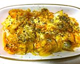 サーモンと玉ねぎのバジルチーズ焼き作り方7写真