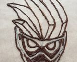 仮面ライダーエグゼイド☆キャラケーキ☆作り方2写真