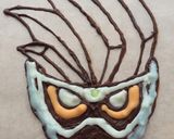 仮面ライダーエグゼイド☆キャラケーキ☆作り方3写真