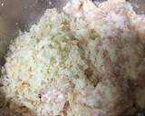 お豆腐deふわふわ♡れんこんのはさみ焼き作り方3写真