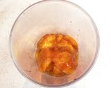 ブレンディで簡単♪濃厚*柿カフェプリン作り方1写真