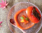 ブレンディで簡単♪濃厚*柿カフェプリン作り方5写真