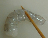 魚屋流♪冷凍殻付き海老の下処理。作り方3写真