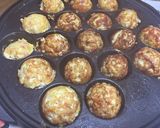 粉類無し！豆腐のたこ焼き風作り方5写真
