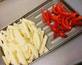 牛肉とじゃがいもの炒め物作り方1写真