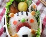 キャラ弁＊簡単♪食いしん坊りすくん秋弁当作り方5写真