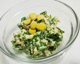 簡単!!包丁要らずで豆腐サラダ♪作り方2写真