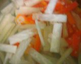 綺麗にまぁるく♪基本の鶏ごぼうすり身汁♪作り方3写真