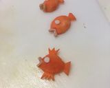 【キャラ弁】ポケモンのコイキング作り方2写真