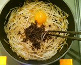 ささめと玉子のもやし炒め作り方2写真