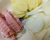 じゃが玉ベーコンのミルフィーユ焼き作り方3写真