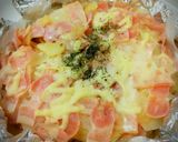 じゃが玉ベーコンのミルフィーユ焼き作り方8写真