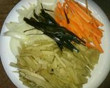 野菜たっぷり！ヤーコンのきんぴら風作り方1写真