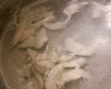 チキチキ豆苗スープ♪作り方1写真