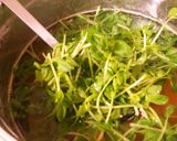 チキチキ豆苗スープ♪作り方2写真