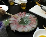コブダイの刺し身作り方2写真