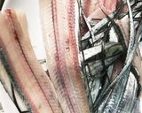 太刀魚の骨せんべい　一切油使用なし作り方1写真