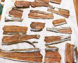 太刀魚の骨せんべい　一切油使用なし作り方2写真