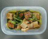 レンジで簡単☆厚揚げと青梗菜の中華煮。作り方7写真