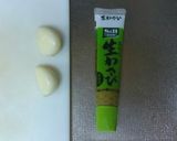 青梗菜と焼豚の中華なペペロンチーノ(風)作り方1写真