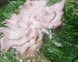 豚肉の、あっさり、美味しい、はりはり鍋作り方5写真