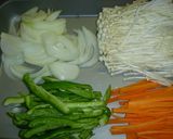 巻くだけ簡単☆栄養満点☆豚肉の野菜巻き作り方1写真